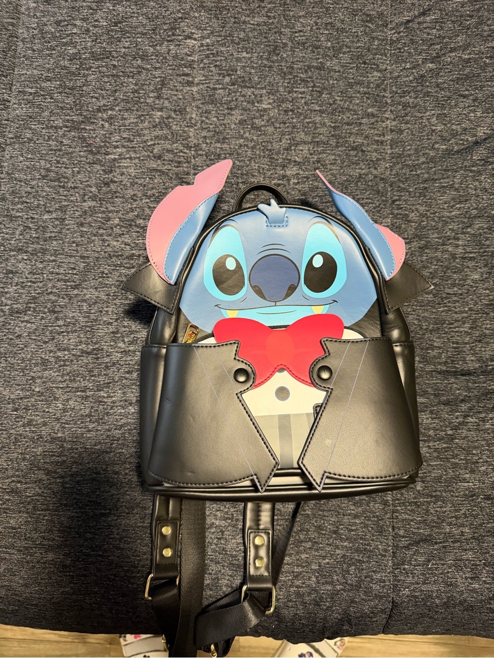 Loungefly Disney’s Stitch Vampire Limited Edition Halloween Mini Backpack New